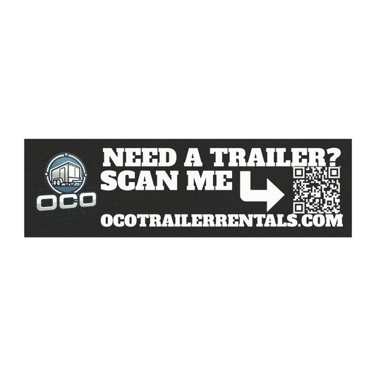 Need a Trailer? Scan Me! Car Magnet