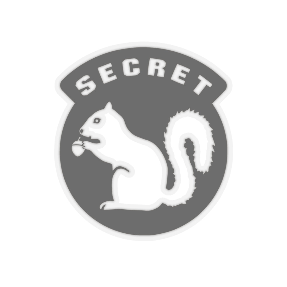 Secret Squirrel Sticker