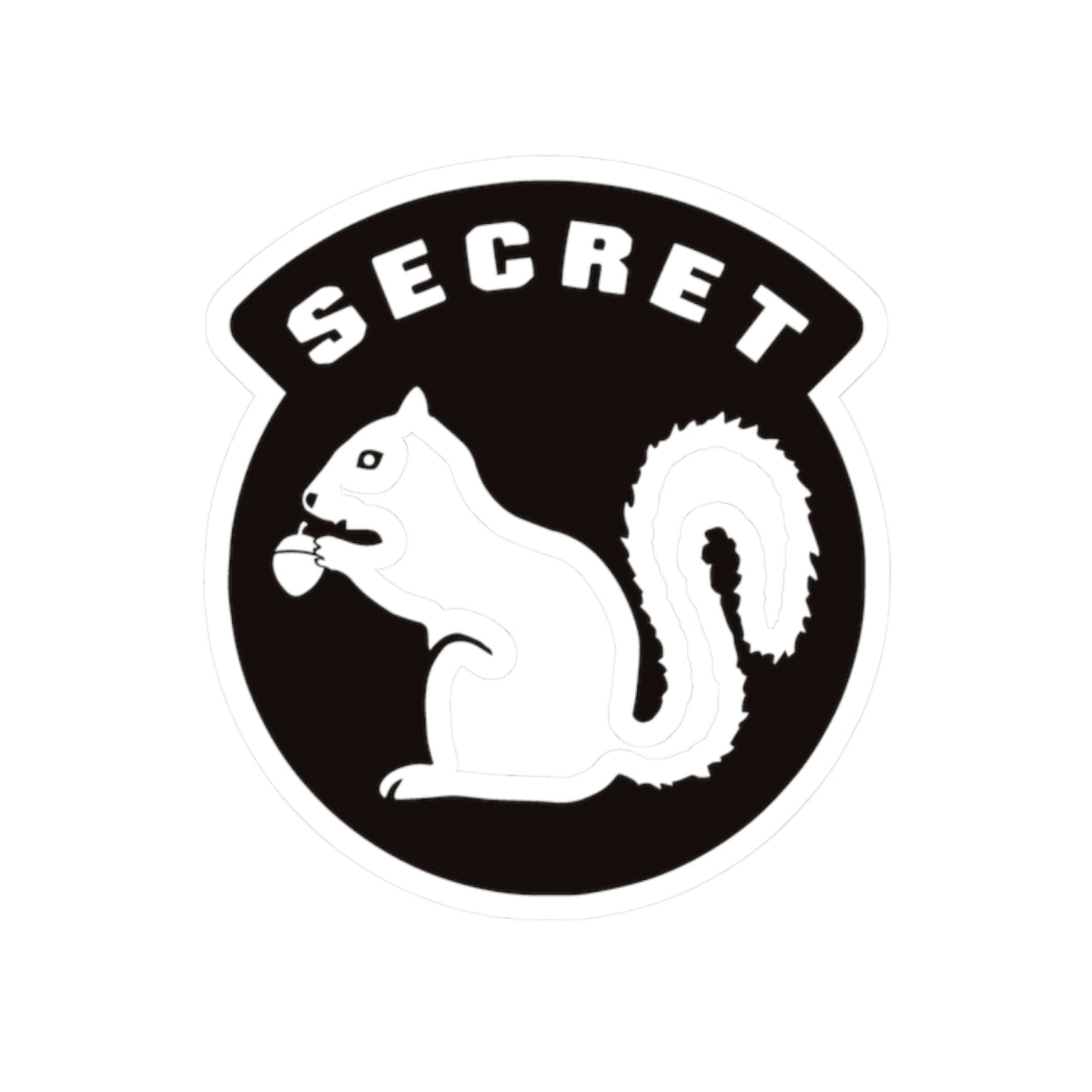 Secret Squirrel Sticker