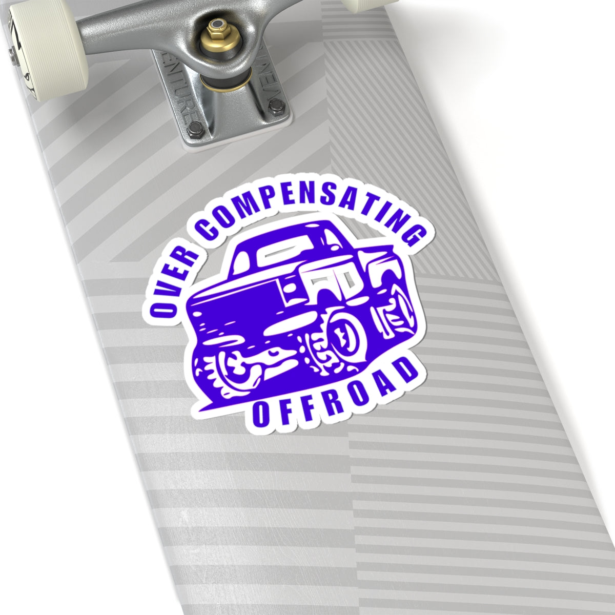 Over Compensating Offroad Stickers